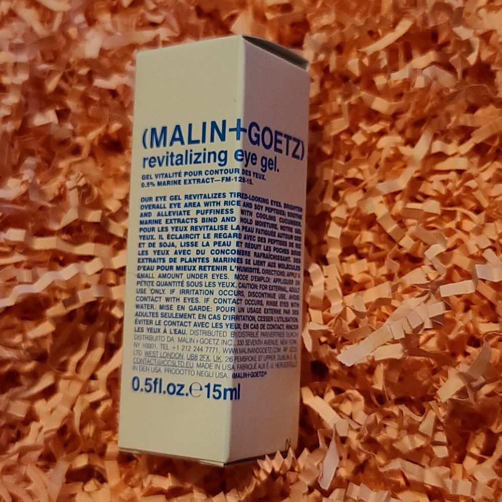 Malin & Goetz Revitalizing eye gel